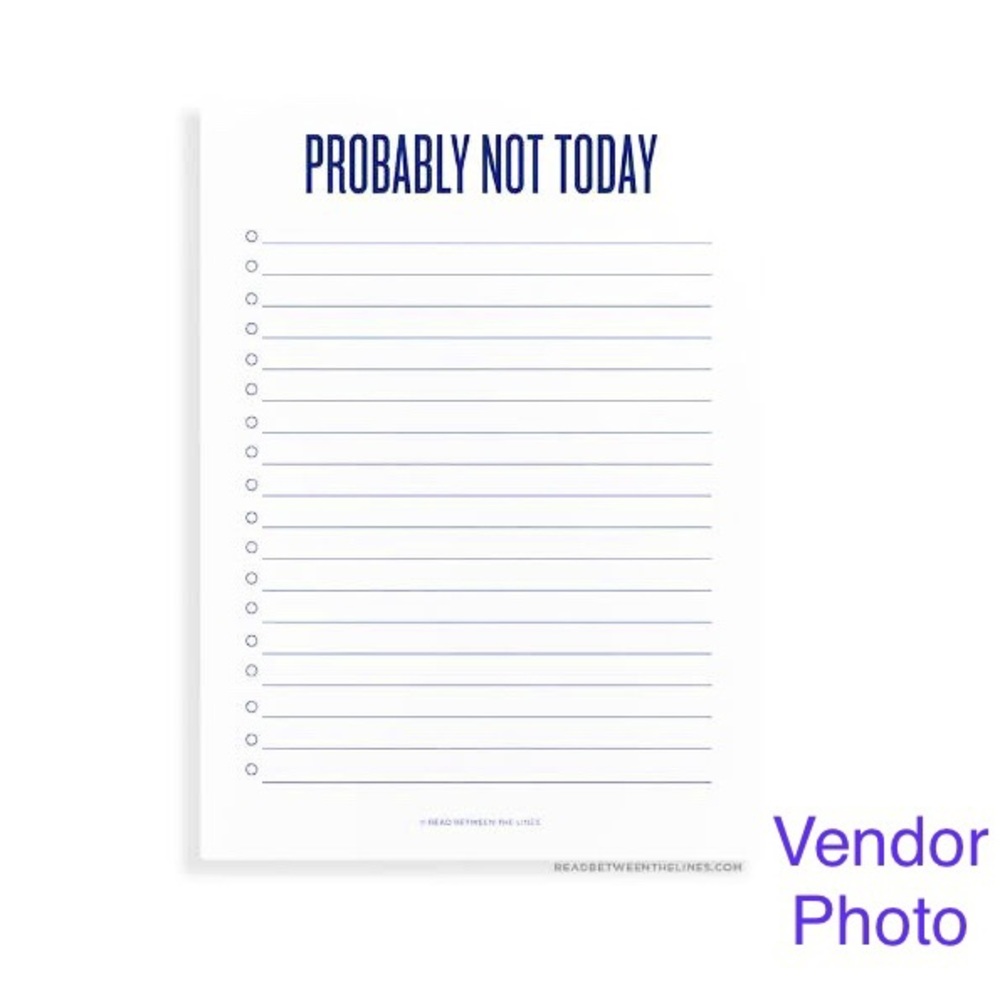 Probably Not Today Notepad - Picture 6 of 7